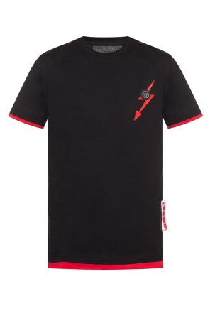 Appliqued t-shirt, zdjęcie 1 Appliqued t-shirt od Philipp Plein